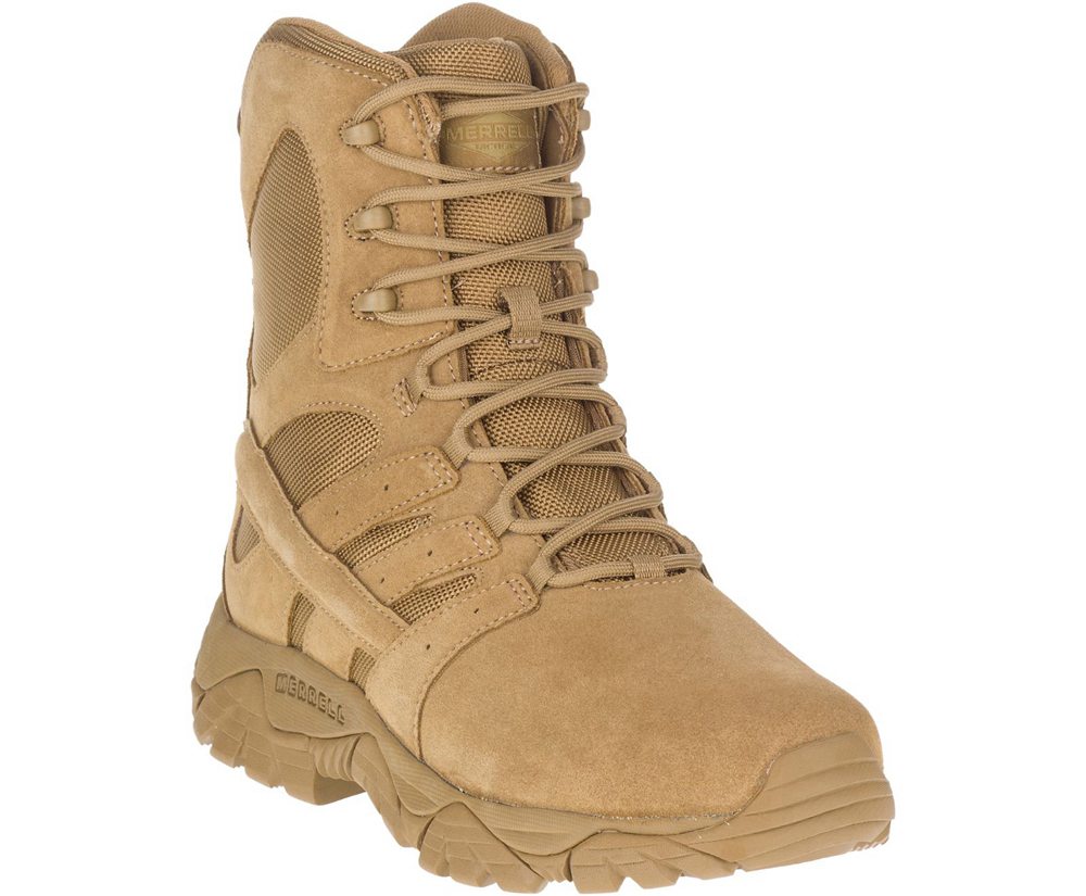 Botas Homem - Merrell Moab 2 Defense - Caqui - UOF831590
